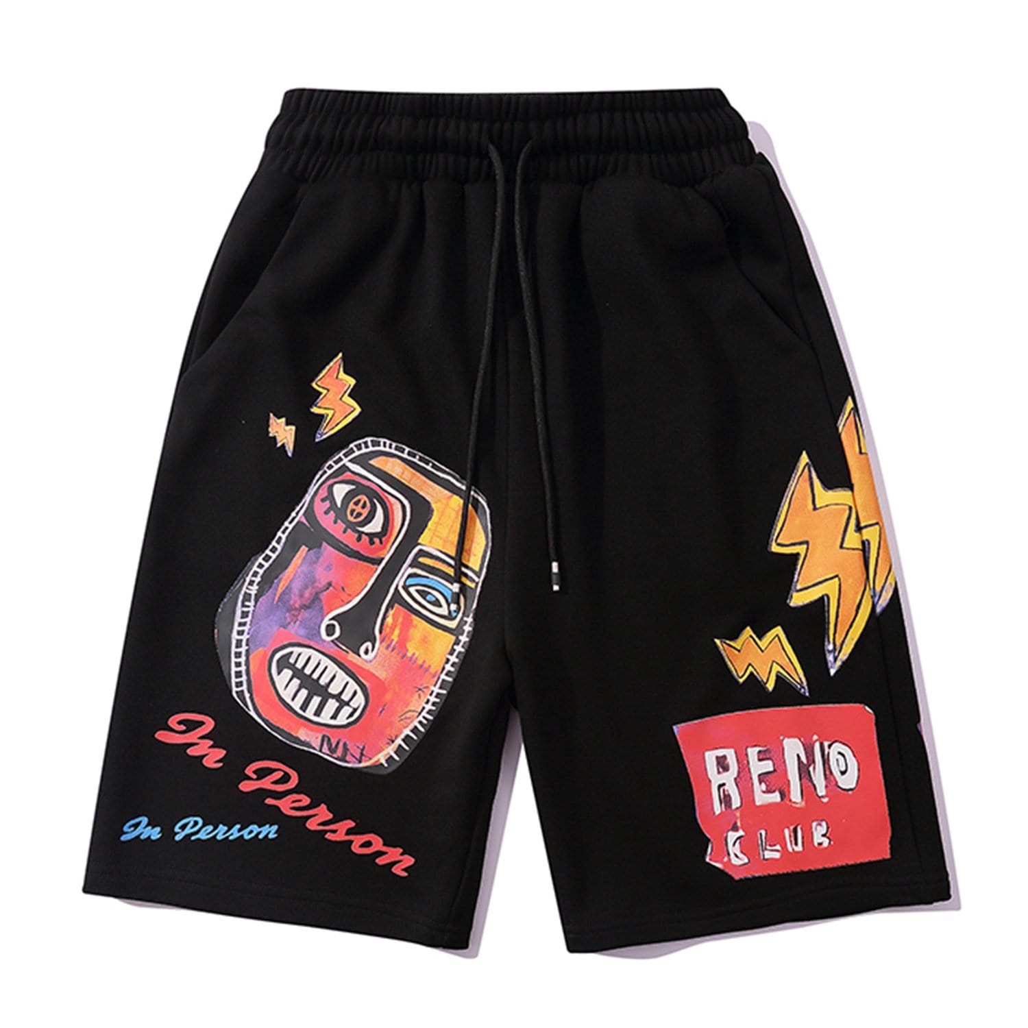 WLS Graffiti Mask Shorts