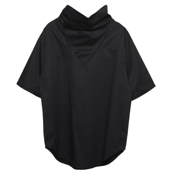 WLS Dark Functional Chain Turtleneck Tee