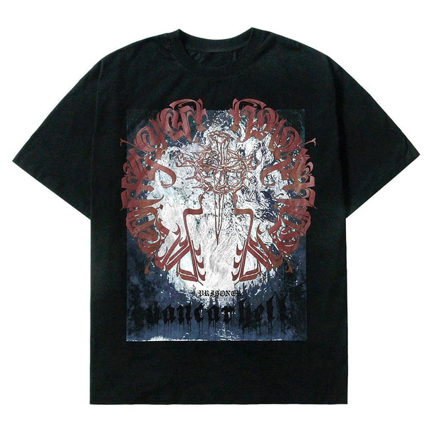 WLS Dark Graffiti Cotton Tee