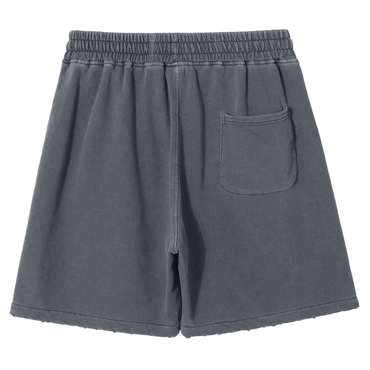 WLS Ripped Hole Washed Shorts