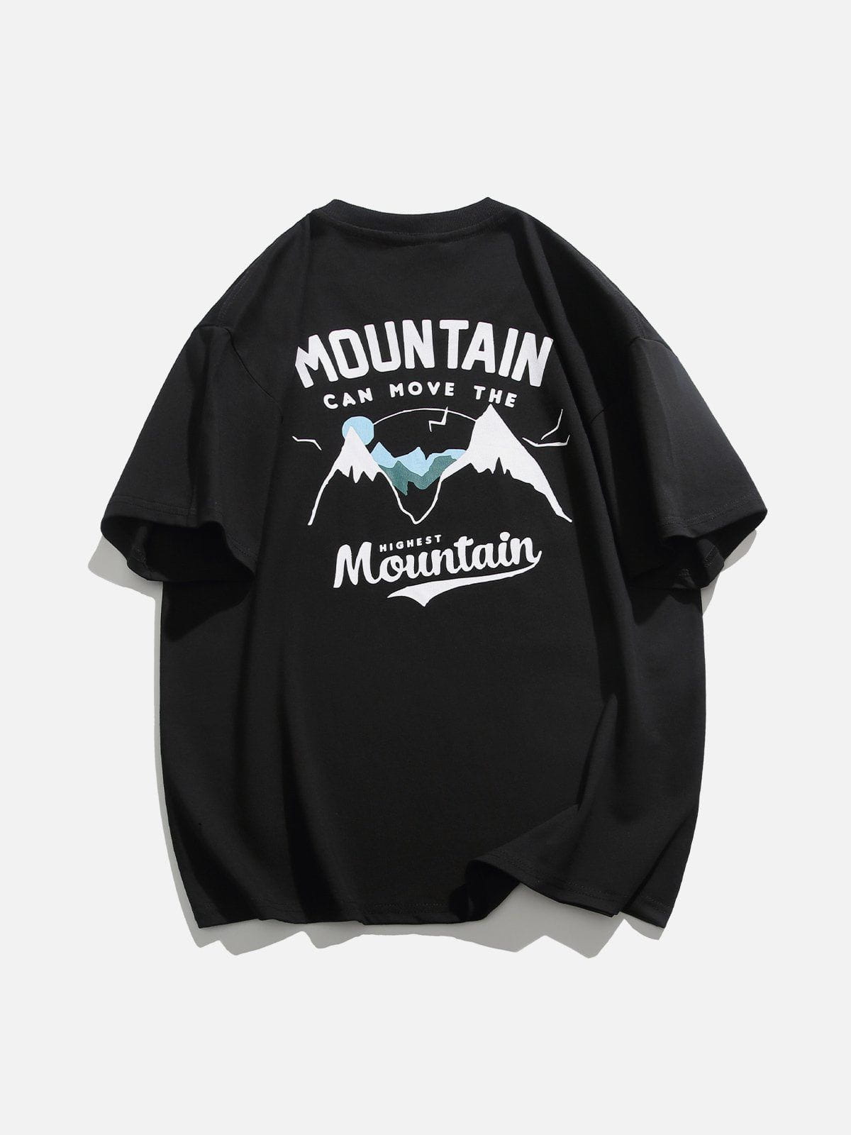WLS Mountain Letter Print Tee