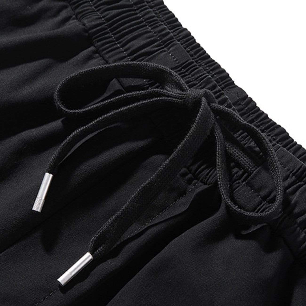 WLS Three-dimensional Zipper Pockets Cargo Pants
