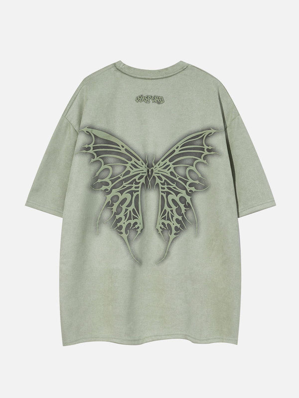 WLS Butterfly Print Tee
