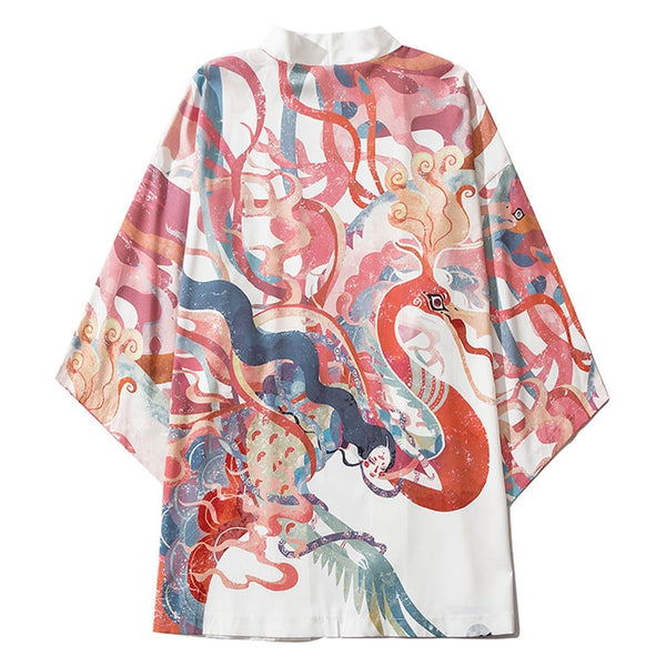 WLS Phoenix Print Kimono