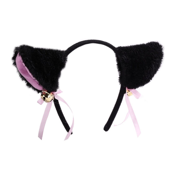 WLS Dark Anime Cosplay Cat Ears Hair Band