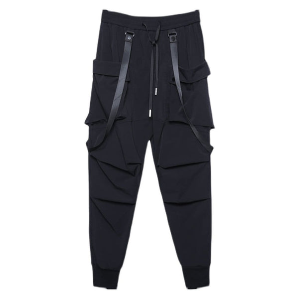 WLS Functional Pleated Ribbons Cargo Pants