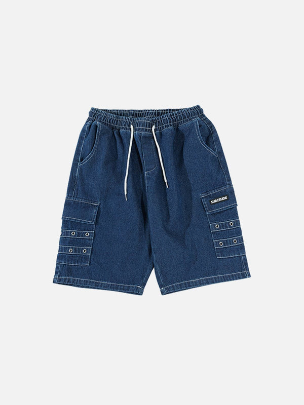 WLS Designer Pocket Denim Shorts