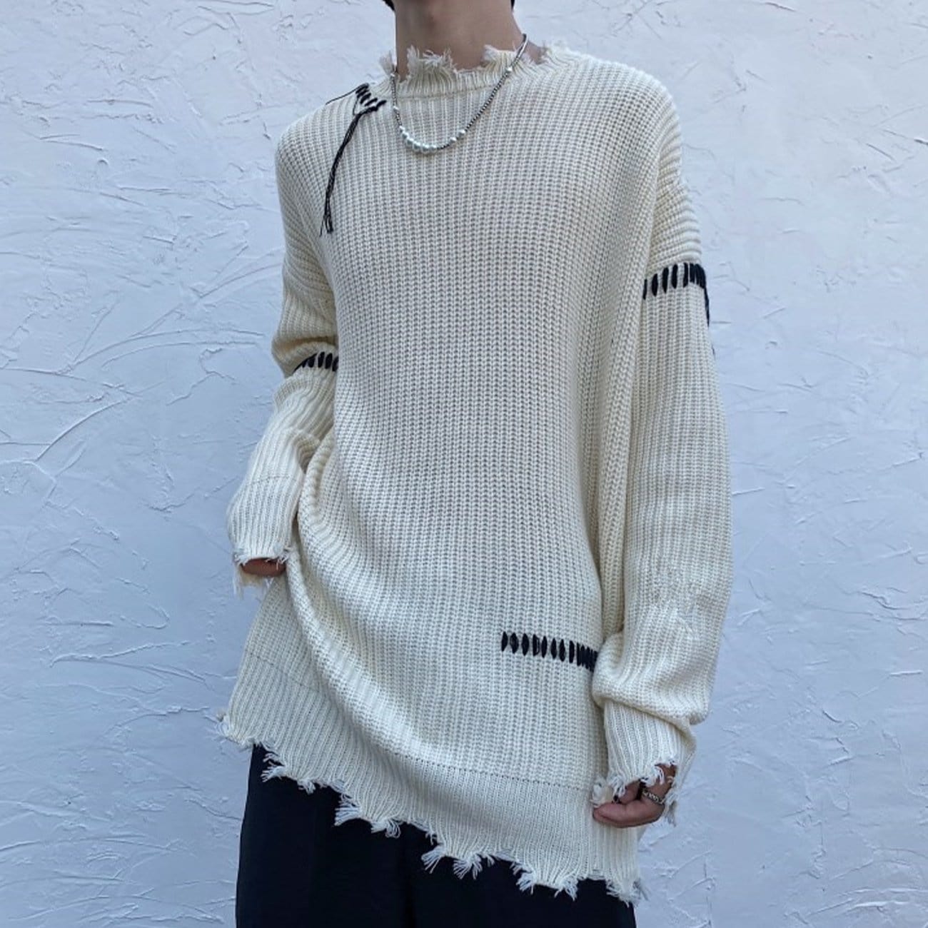 WLS Dark Knitted Sweater