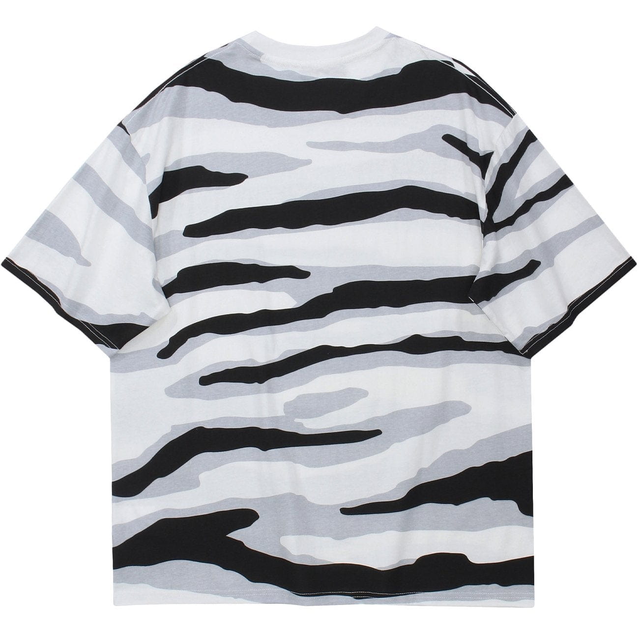 WLS Zebra Pattern Full Print Tee