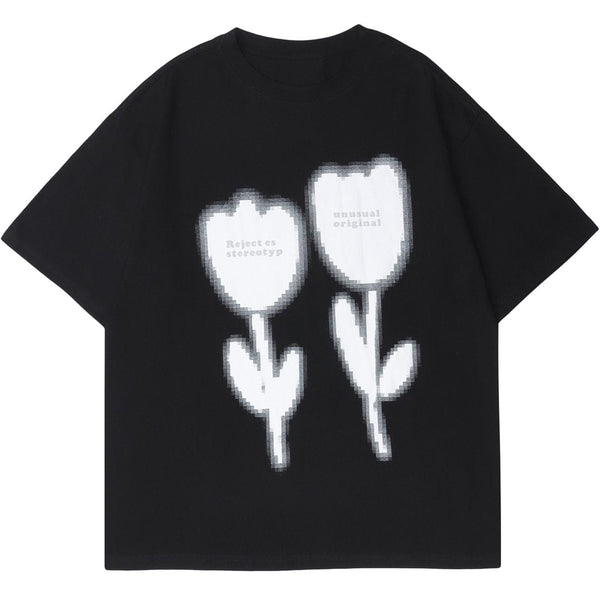 WLS Alphabet Flower Doodle Tee