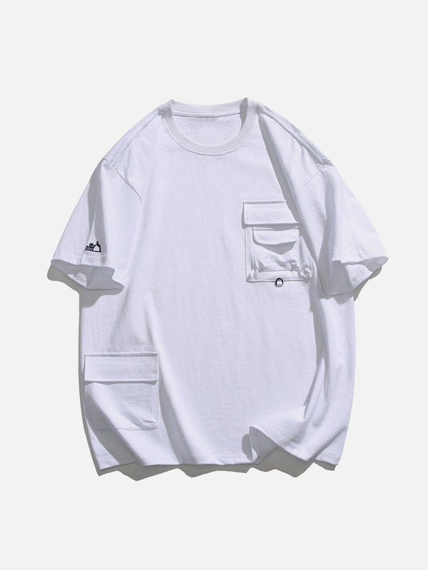 WLS Solid Multi Pocket Tee