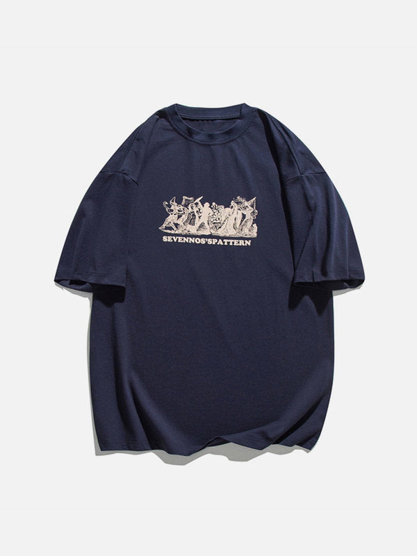 WLS Working Man Print Tee