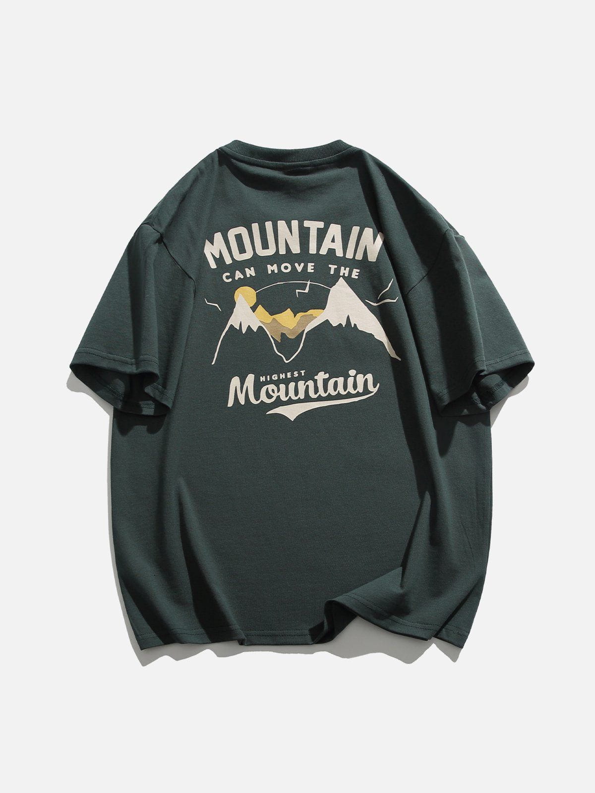 WLS Mountain Letter Print Tee