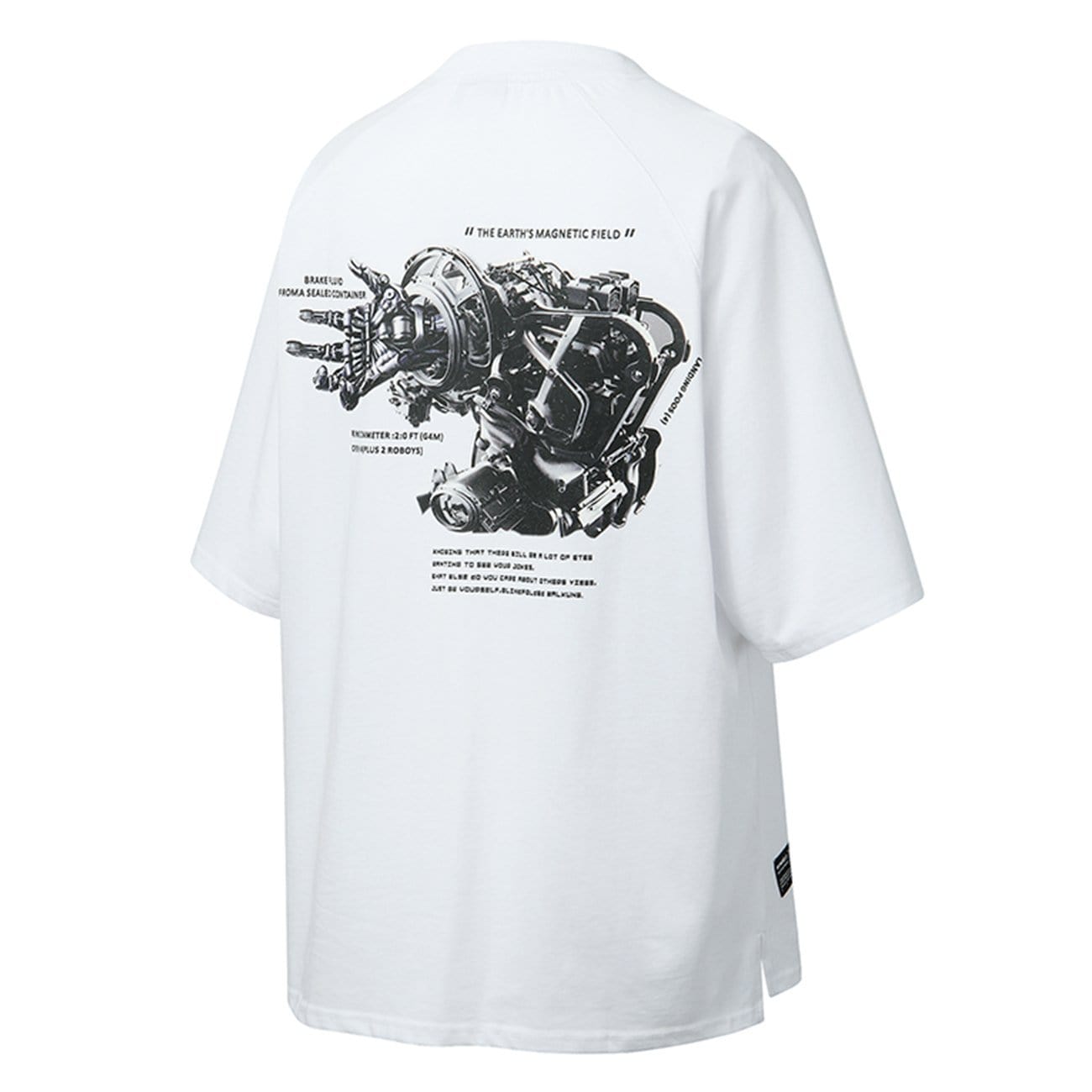 WLS Three-dimensional Tech Graphic Tee