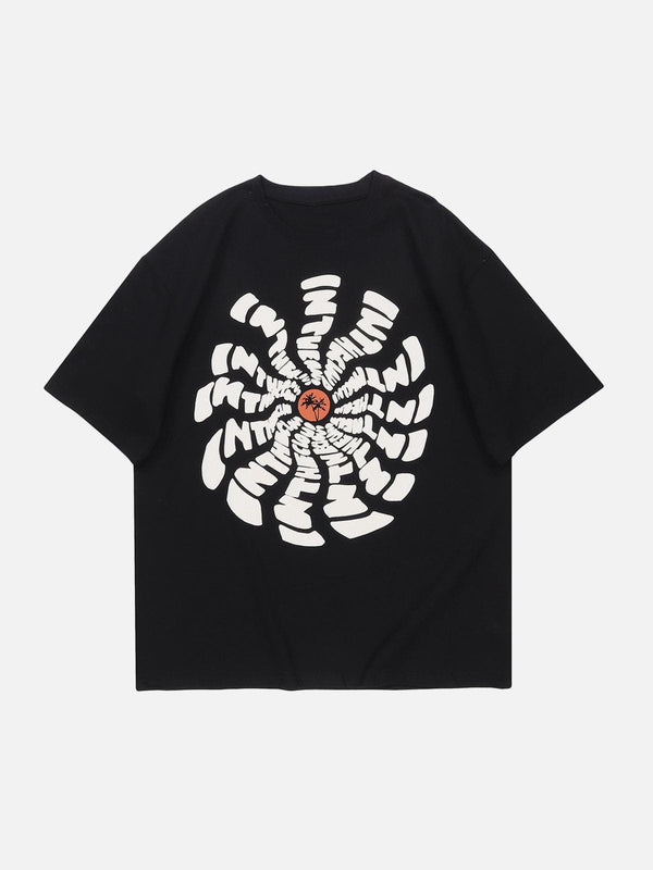 WLS Sun Flower Totem Print Tee