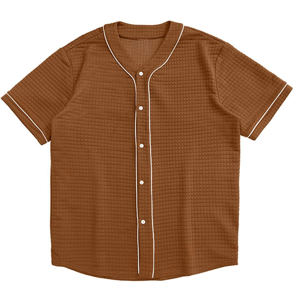 WLS Vintage Waffle Short-Sleeved Shirt