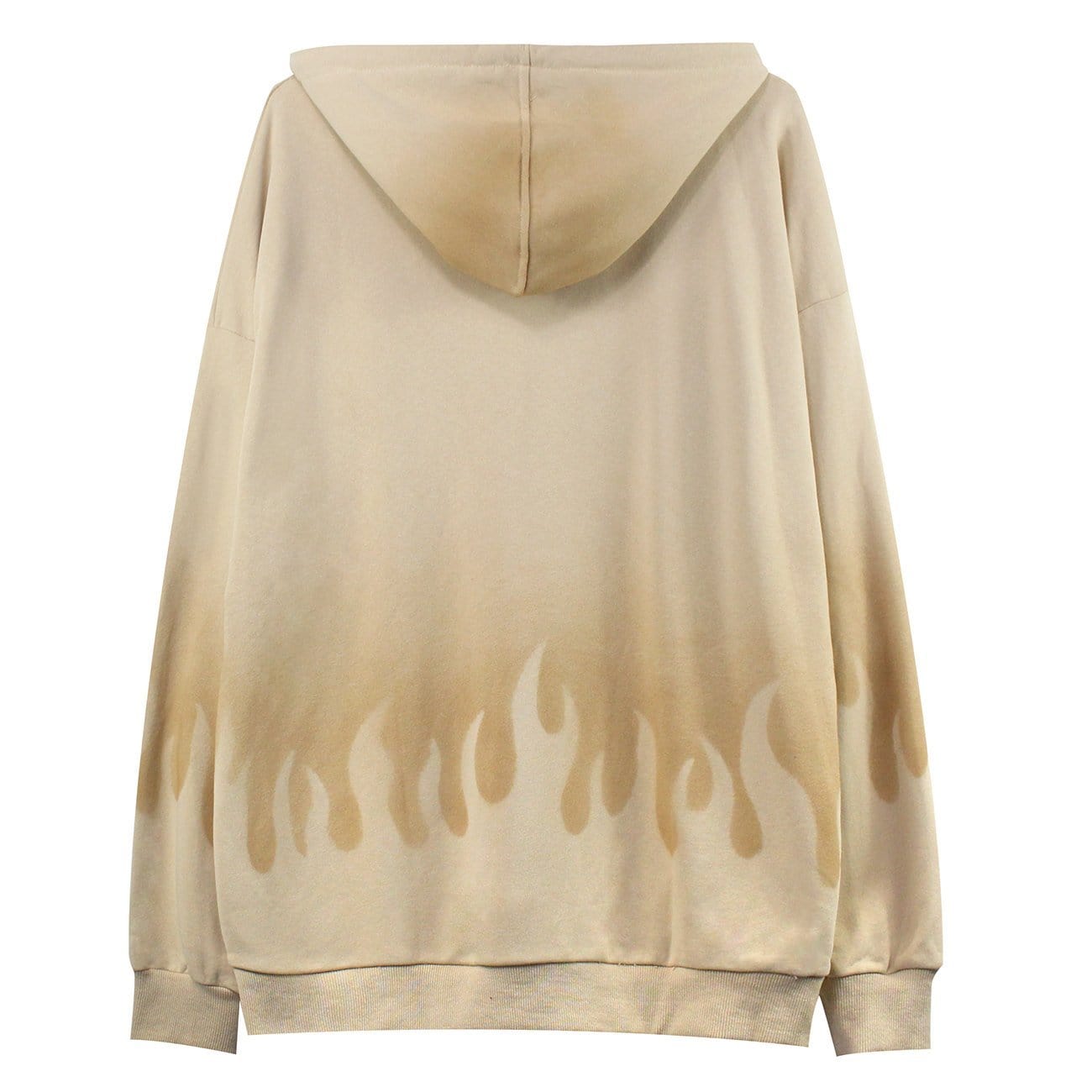WLS Gradient Flame Print Hoodie