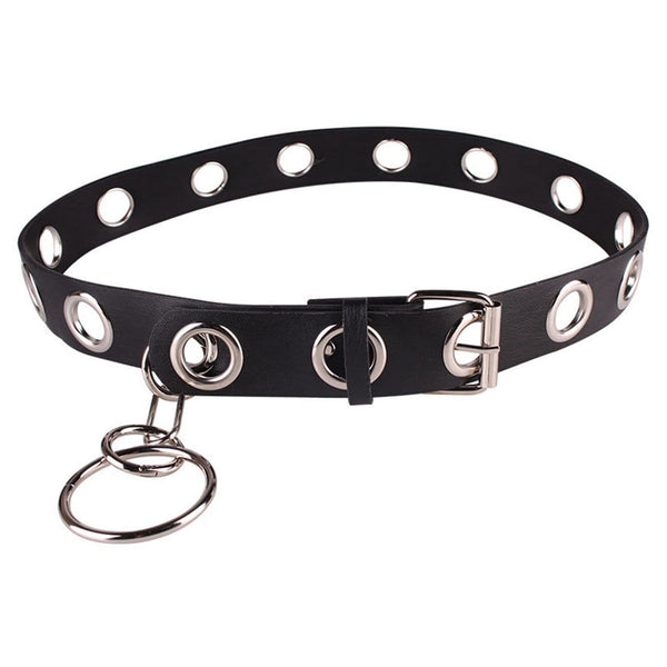 WLS Punk Personalized Chain Rivet Decoration Belt