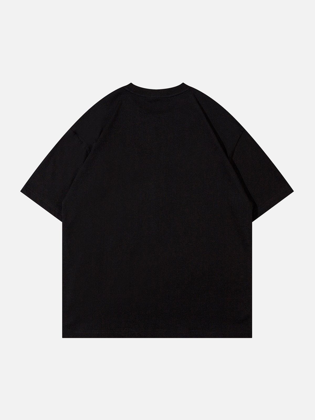 WLS Skull Cartoon Print Tee