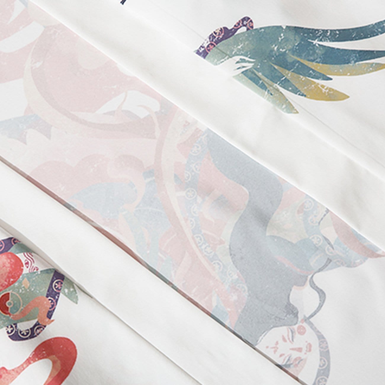 WLS Phoenix Print Kimono