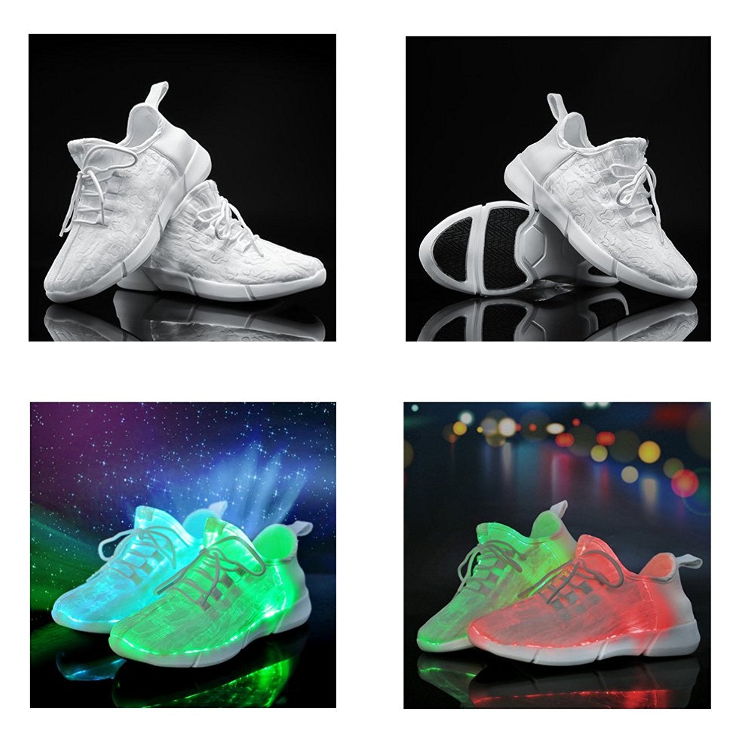 Light-up™ - Luminous Fiber Optic Shoes