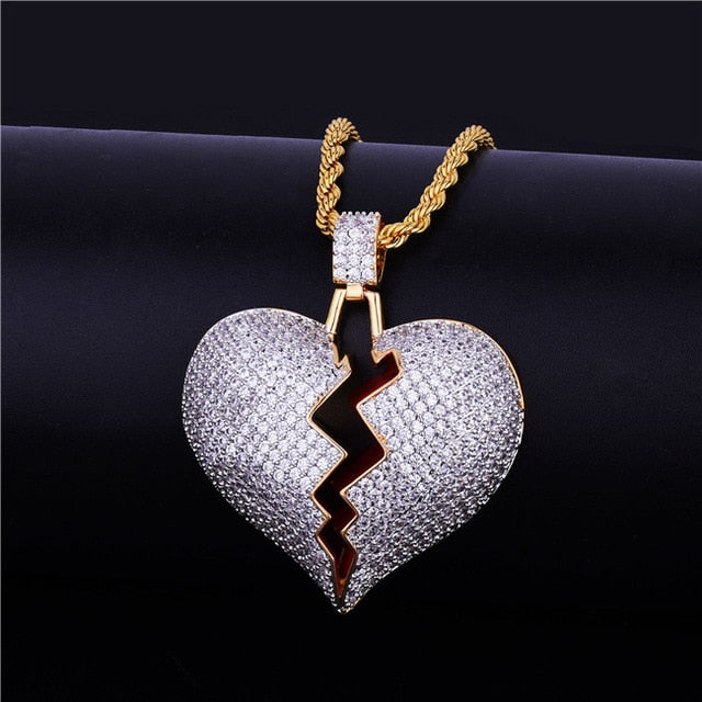 "Broken Heart" Necklace