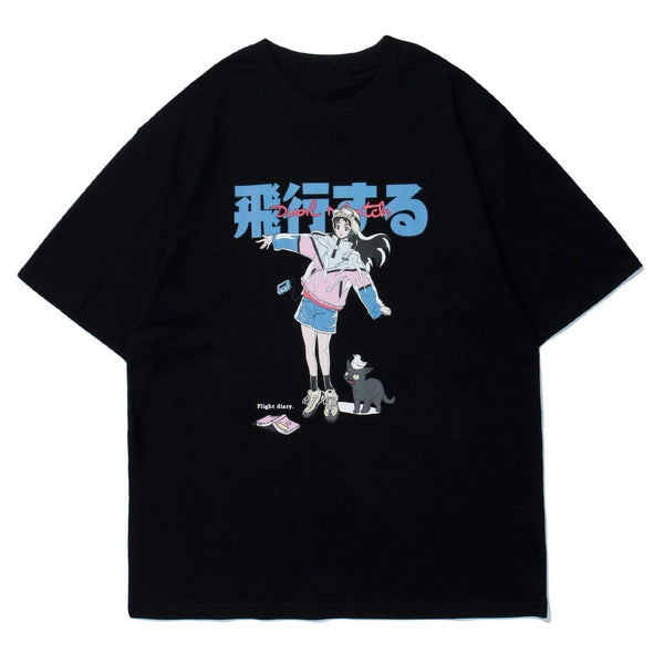 WLS Japanese Girl Cotton Tee
