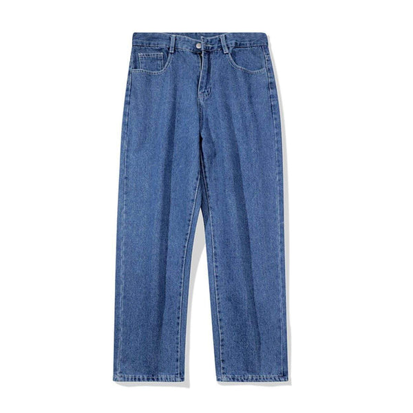 WLS Solid Color Casual Denim Jeans