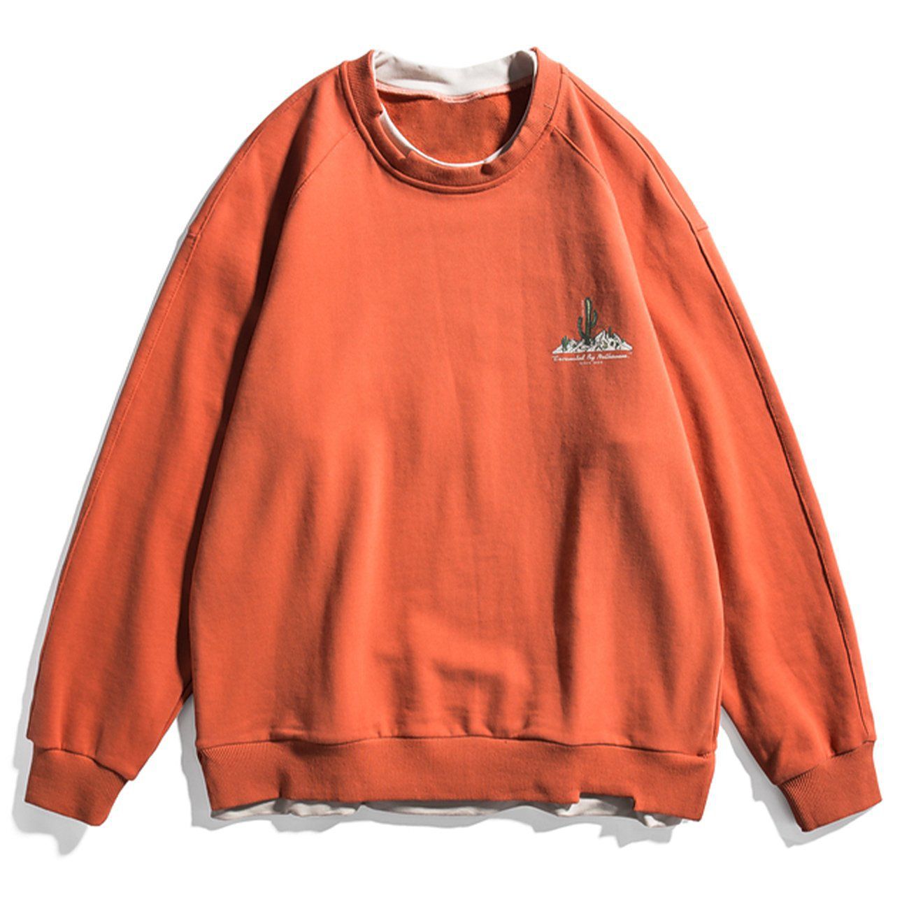 WLS Two Pieces Printed Vintage Northey Soft Cotton Sweatshirt